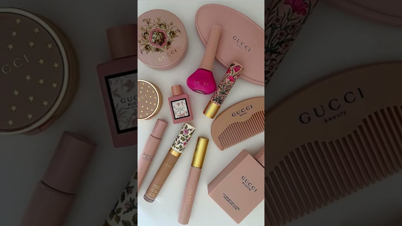 "Luxury meets beauty! ✨ Unveiling the elegance of Gucci makeup – 👩🏻‍🎤💄