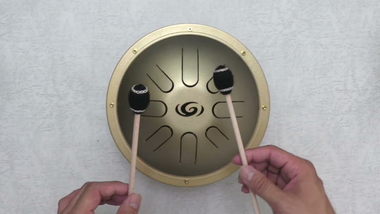 ガンクドラム　ソルフェジオ音階 ソルフェジオ周波数入り GANK2mini オリジナル音階「宇宙の音階 高め