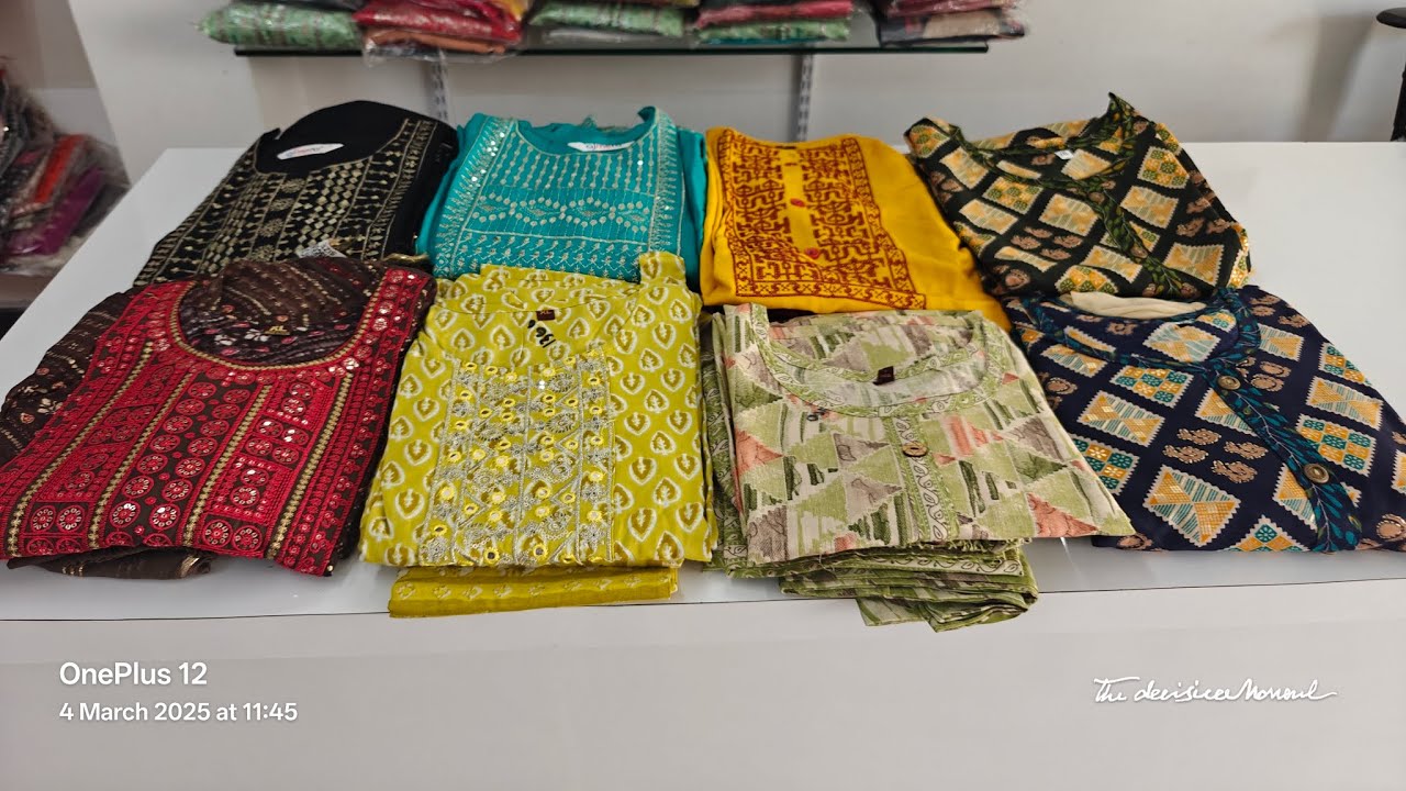 D743 - 3PC Kurti Set main image 1