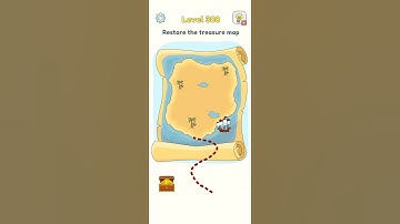 DOP 3 : Displace One Part 3 || Restore the treasure map #short