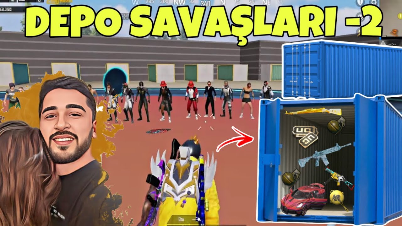 DEPO SAVAŞLARINDA ÖYLE BİR DEPO SEÇTİ Kİ?-PUBG MOBİLE