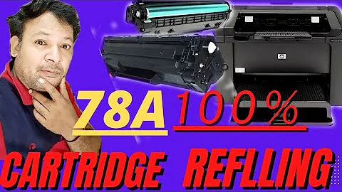 how to refil 78a toner cartridge|88atoner cartridge reflling
