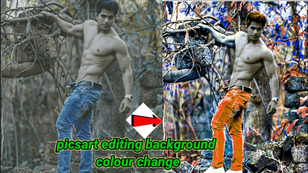Picsart Editing Background Colour Change How To Editing Background