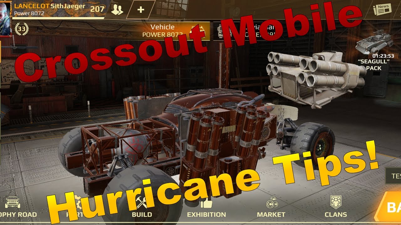 Crossout Mobile Hurricane Tips