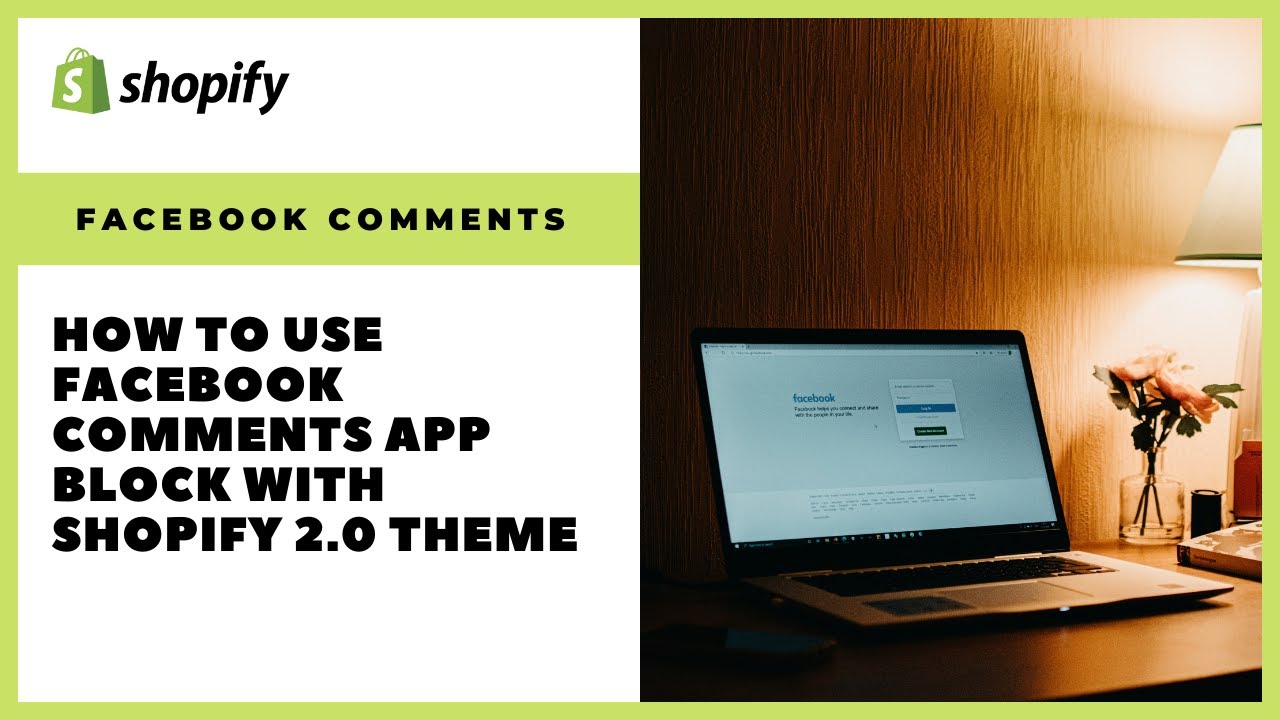 How to use Facebook Comments app block with Shopify 2.0 theme - YouTube