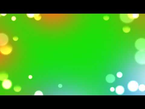 MOVING BUBBLES GREEN SCREEN EFFECT