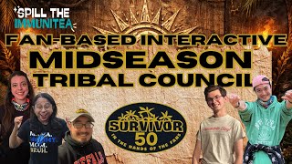 Midseason Tribal Council  YOU Control the Vote | Survivor 50: Hands of the Fans