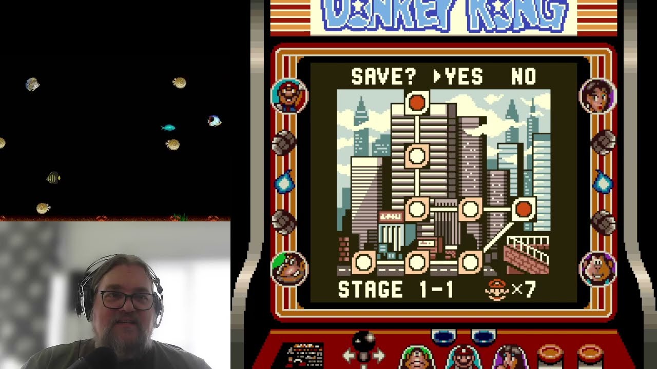 Twinbeard plays Donkey Kong 94 - 1-1