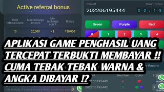 Aplikasi Game Penghasil Uang Terbukti Membayar !! Cuma Tebak Tebak Warna & Angka Dibayar !? screenshot 1