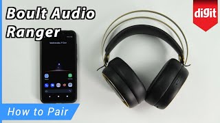 Boult Audio ProBass Ranger Over-Ear Wireless Bluetooth Headphones with Microphone - How to Pair