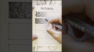 How to Draw Patterns #art #sketchbook #drawing #pattern