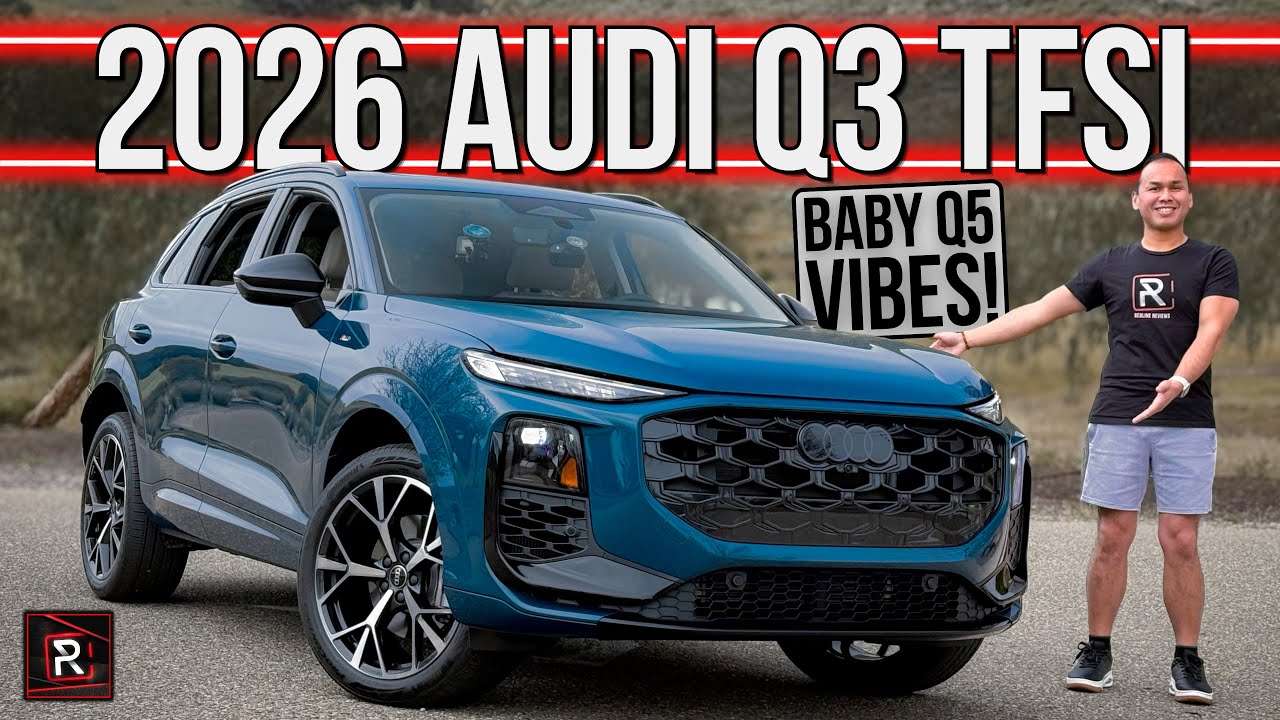 New 2026 Audi Q3 TFSI First Drive | This Small Luxury SUV Just Got Serious!