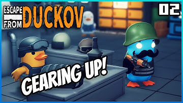 Skill Upgrades and Building the Weapons Shop! - Escape From Duckov - Ep. 2
