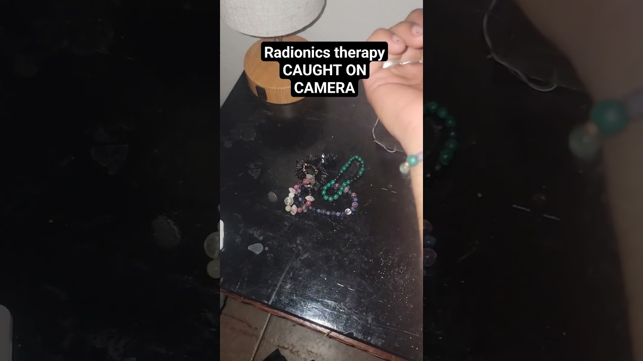 RADIONICS THERAPY CAUGHT ON CAMERA