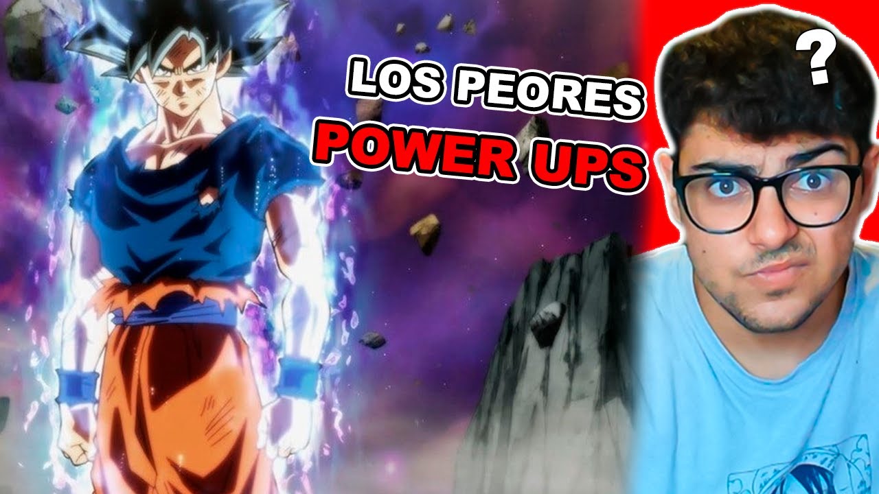 Reacciono a LOS PEORES POWER UPS de DRAGON BALL | Yeltrack