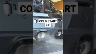GR Corolla Cold Start Warm Up