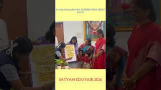Inviting Sabitha Indra Reddy Garu To Satyam Edu Fair