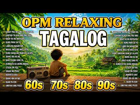 Habang Ako_y Nabubuhay 💖 Greatest OPM Classics 💖 Tagalog Love Songs Collection | Relaxing Nonstop