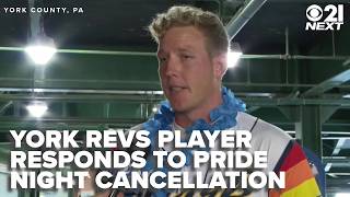 'Representation matters': York Revolution player addresses forfeited Pride Night game