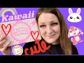 Kawaii box unboxing Cute subscription Kitsch haul