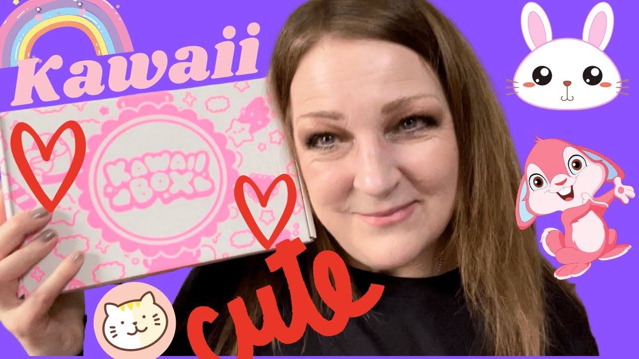 Kawaii box unboxing Cute subscription Kitsch haul YouTube
