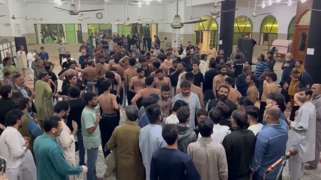 Anjuman e Sajjadia..25 Shaban pursa..New rizvia soceity..Sangat Aza e hussain..Salar Syed Asad Zaidi