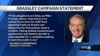 Iowa Republicans call on Franken to release accuser from non-disclosure agreement