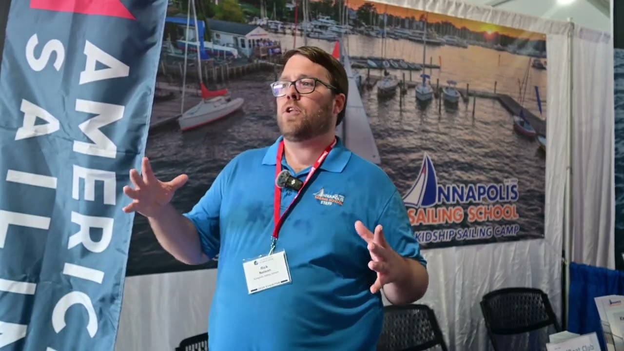 Annapolis Sailing School at the Annapolis Boat Show 2026