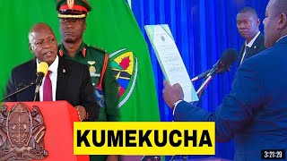Naibu Waziri ndulane Karogwa Akila Kiapo Mbele Ya Magufuli  jpm Ampiga Chini