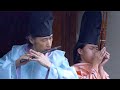 雅楽即興〜越殿楽幻想曲　東儀典親（13歳の息子）と