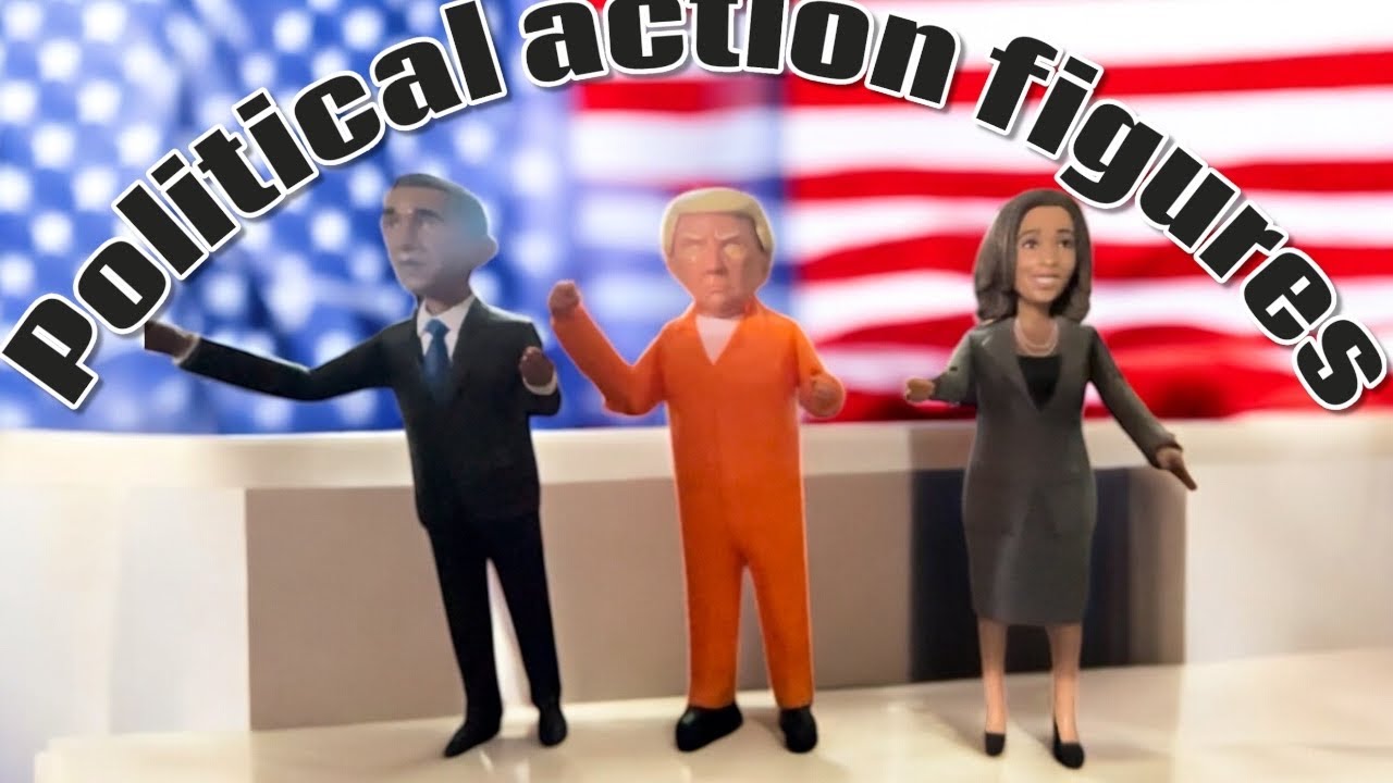 Political action figures unboxing | ASMR 