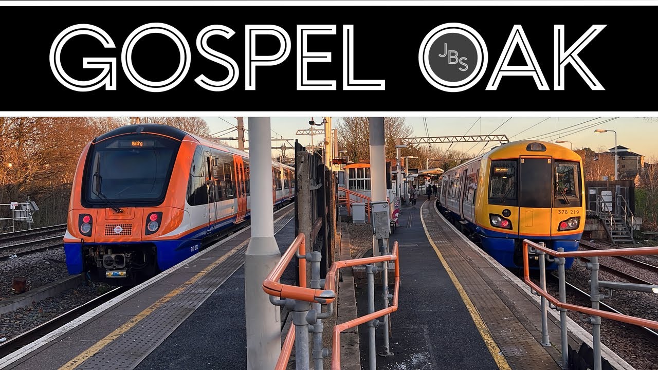 Trains at Gospel Oak