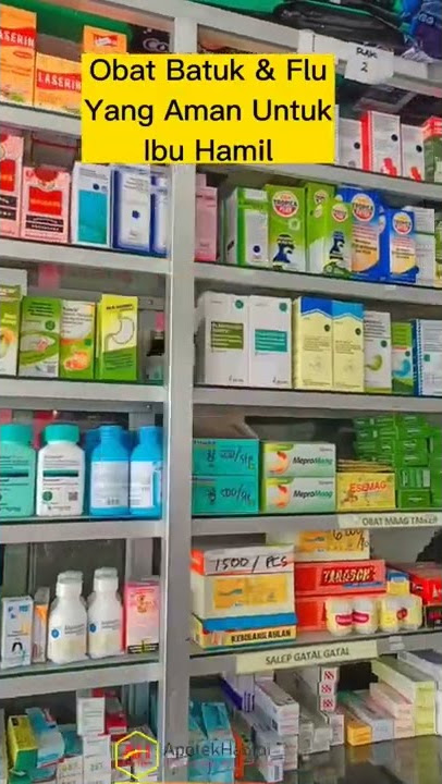 Obat Batuk dan flu untuk bumil nih ka... #flu #batuk #ibuhamil #obat #farmasi #apoteker #obatbatuk