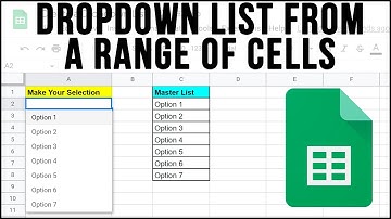 How to Create a Drop Down Selection List From a Range in Google Sheets