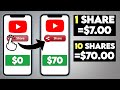Get Paid To Share YouTube Videos ($700+) | Make Money Online