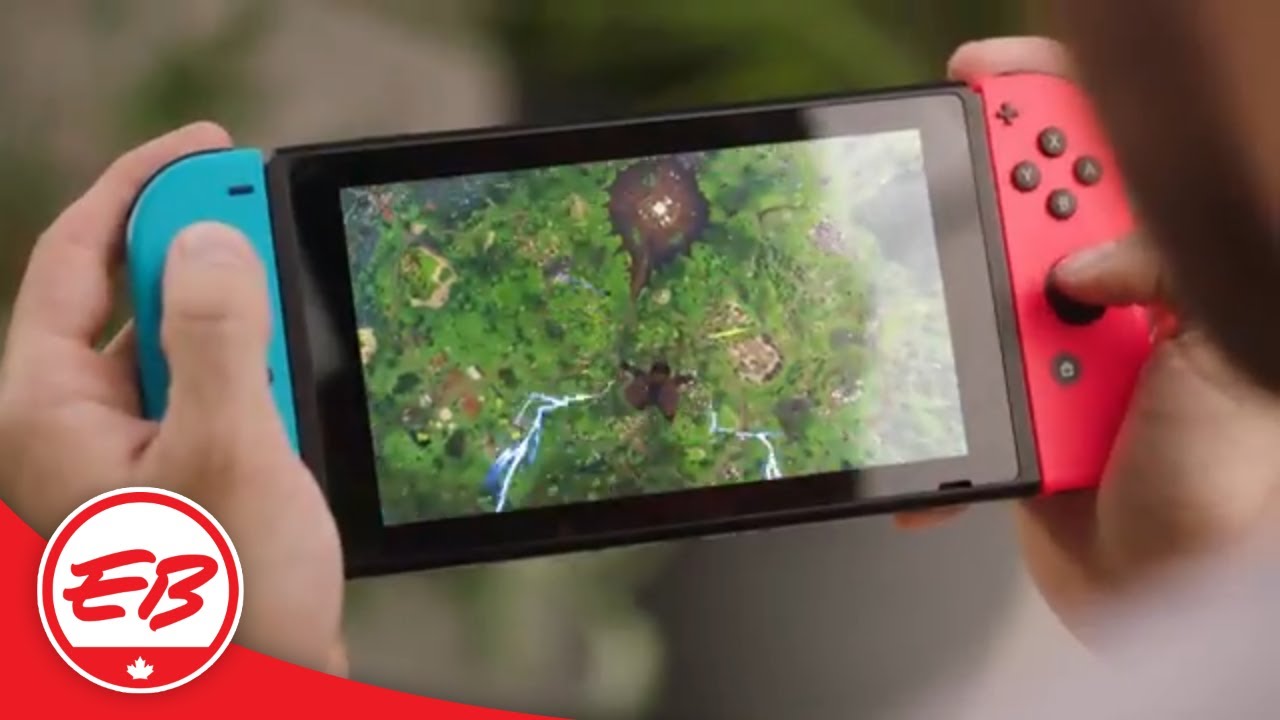 fortnite now available on the nintendo switch eb games - fortnite eb games