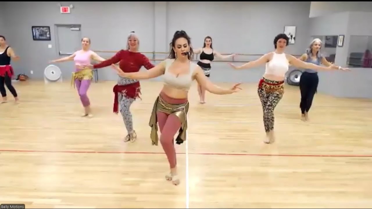 30 Min BEGINNER BELLY DANCE Class 💃 #bellydance #workout #dance
