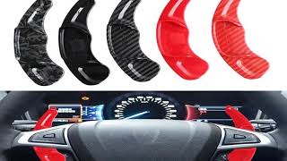 Car Steering Wheel Shift Paddle Shifter Extended Abs Trim For Ford Mondeo Edge Taurus Lin