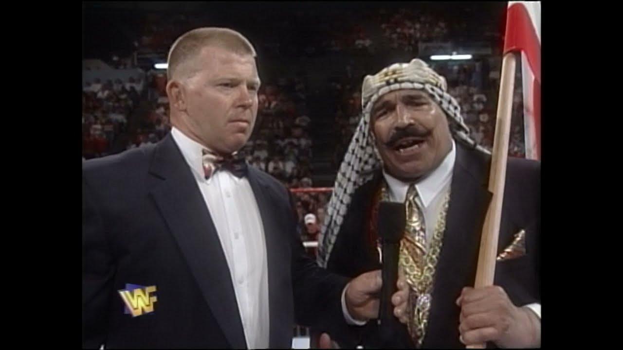 Bob Backlund The Iron Sheik back to the WWF on Raw (1996