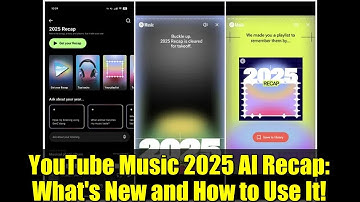 YouTube Music 2025 AI Recap: What
