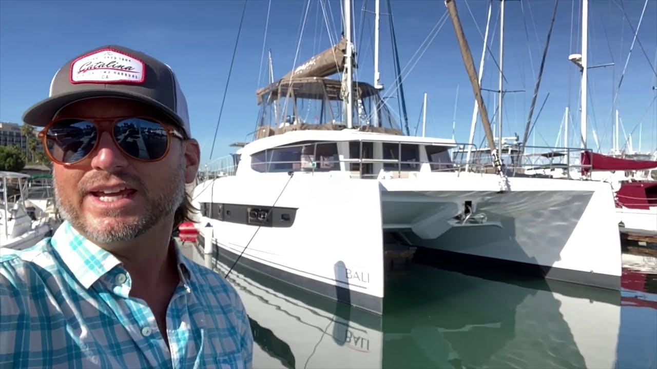 Bali Catamarans 4.8 Sailing Yacht Guided Tour Review By: Ian Van Tuyl at Cruising Yachts Bali Dealer