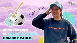 Boy Pablo en el Estadio Azteca, hablamos de música, fútbol y su vista a México