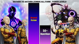 SAITAMA VS SAITAMA ZOMBIE ALL FORM - POWER LEVELS screenshot 3