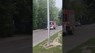 Dojazd 569[M] 54 OSP Piaseczno na wypadek #osp #998 #strażpożarna
