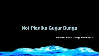 Not Pianika Gugur Bunga