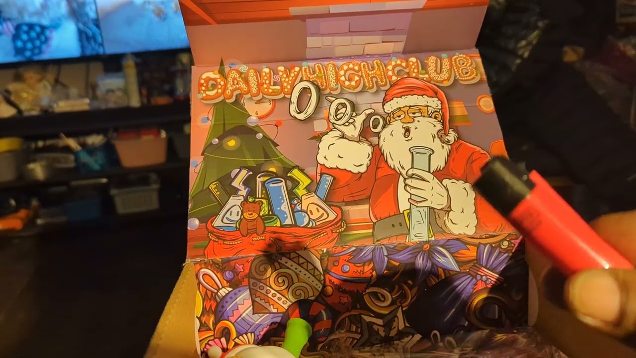 unboxing the daily high club December 2022 box 