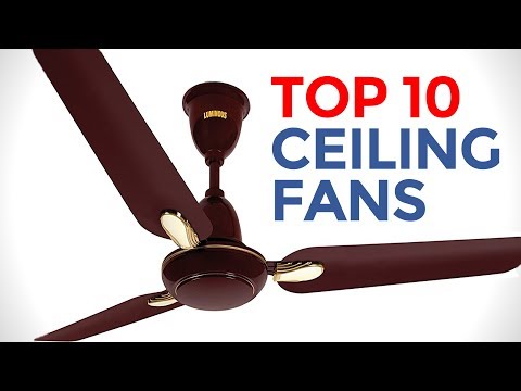 Top 10 Ceiling Fans In India With Price Best Ceiling Fans
