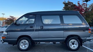 1994 TOYOTA TOWN ACE 4WD AT Super Extra  high roof and Dual SUN ROOF CR31, 2.2L turbo diesel RHD JDM