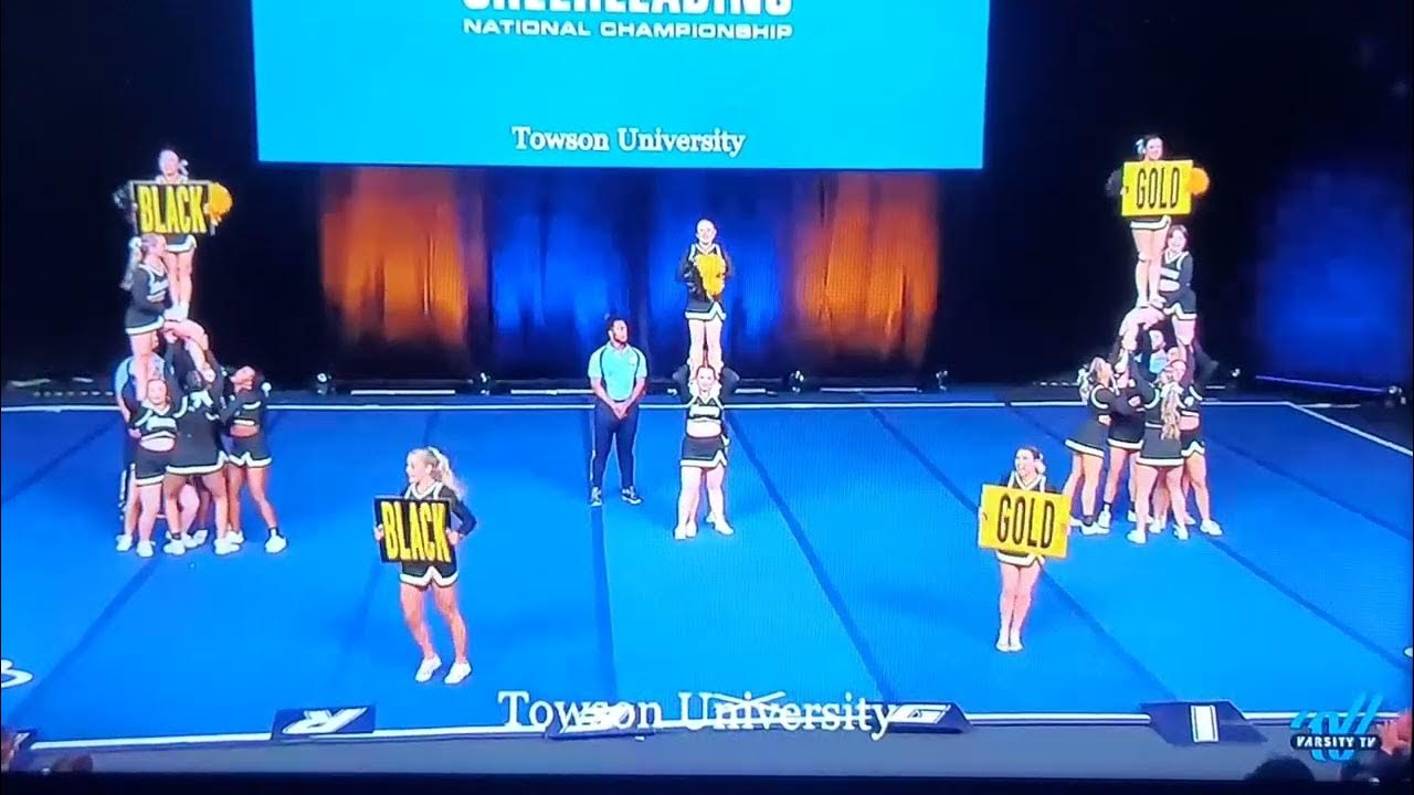 TOWSON TRADITIONAL CHEER PERFORMANCE AT UCA NATIONALS 2023 YouTube