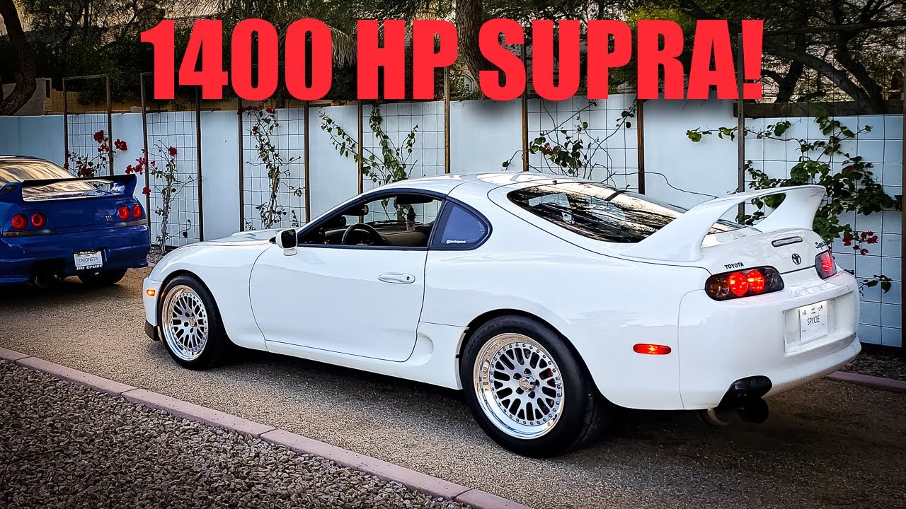 When a 1400 HP Supra Engages Warp Drive